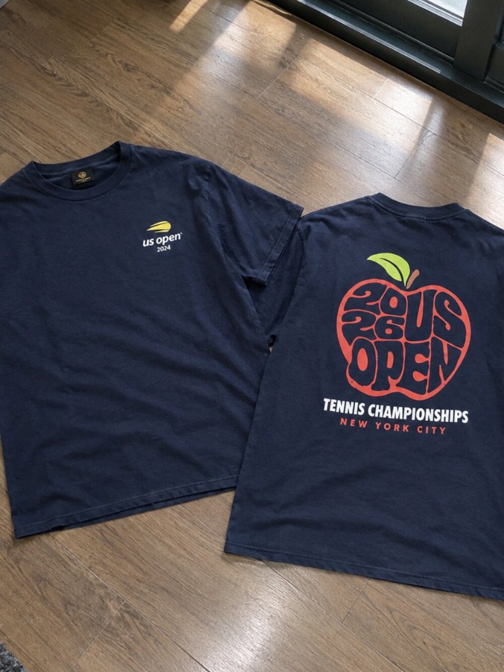 Official US Open Tennis New York Big Apple Graphic T-Shirt
